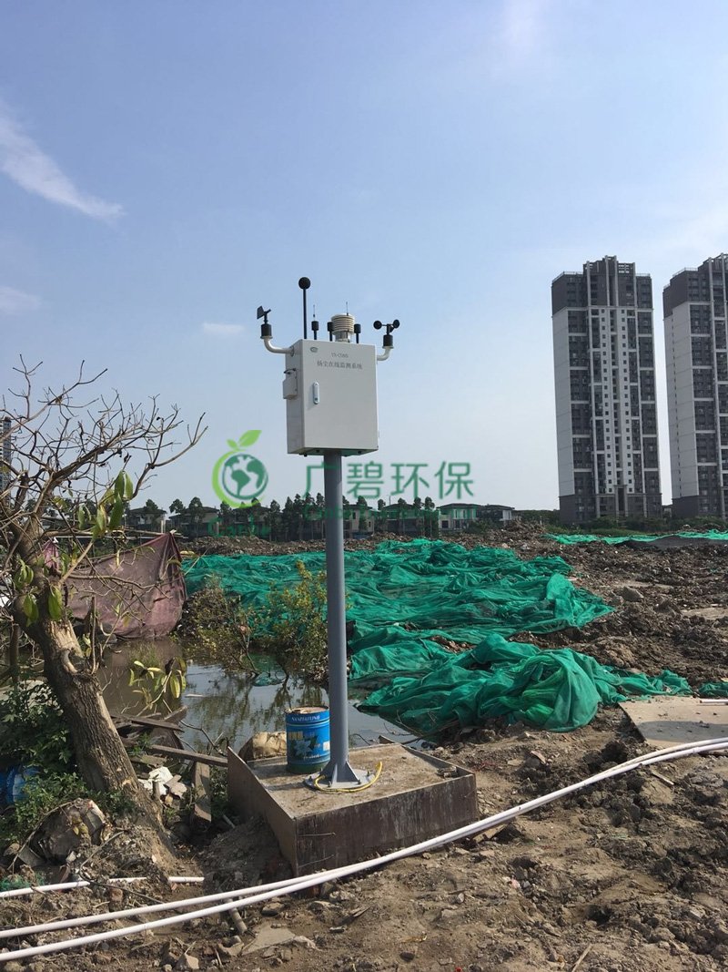 順德勒（lè）流儲備地塊揚塵視頻監控係統(圖2)
