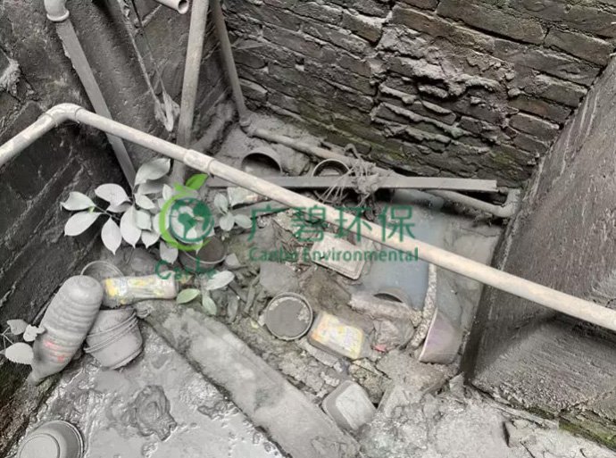順德容桂查處一宗（zōng）重金屬廢水外（wài）排汙染河湧環境違法行為(圖3)