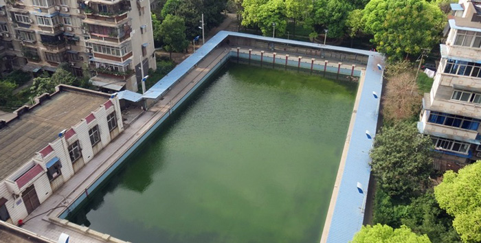 遊（yóu）泳池水變綠是什麽原因？遊泳池水處理方法