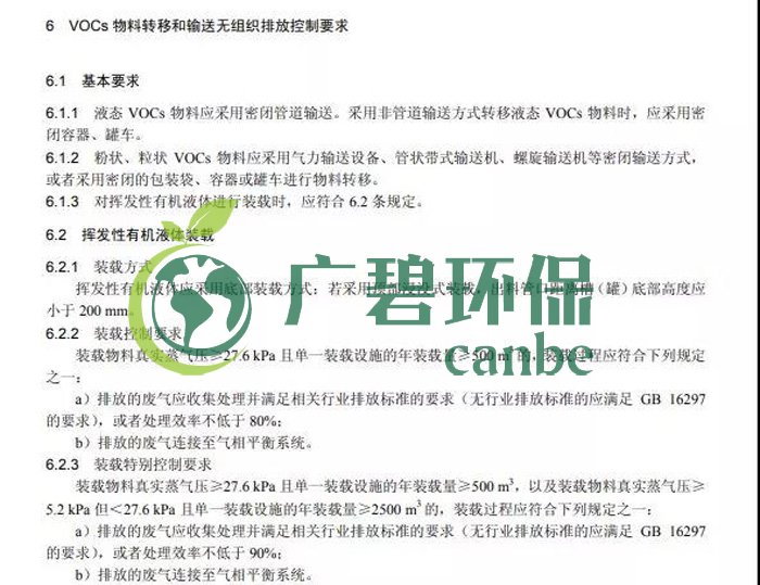 《揮發性有機物無組織排放控製標準》2019年（nián）7月1日（rì）正式實施(圖4)