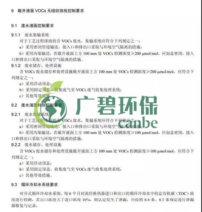 《揮（huī）發性有機物無組織（zhī）排放（fàng）控製標（biāo）準》2019年（nián）7月（yuè）1日正式實施（shī）(圖9)