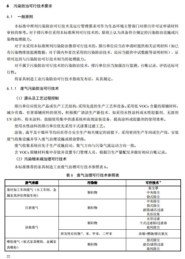 家具製造（zào）工業排汙許可證申請與核發技術規範2019(圖20)