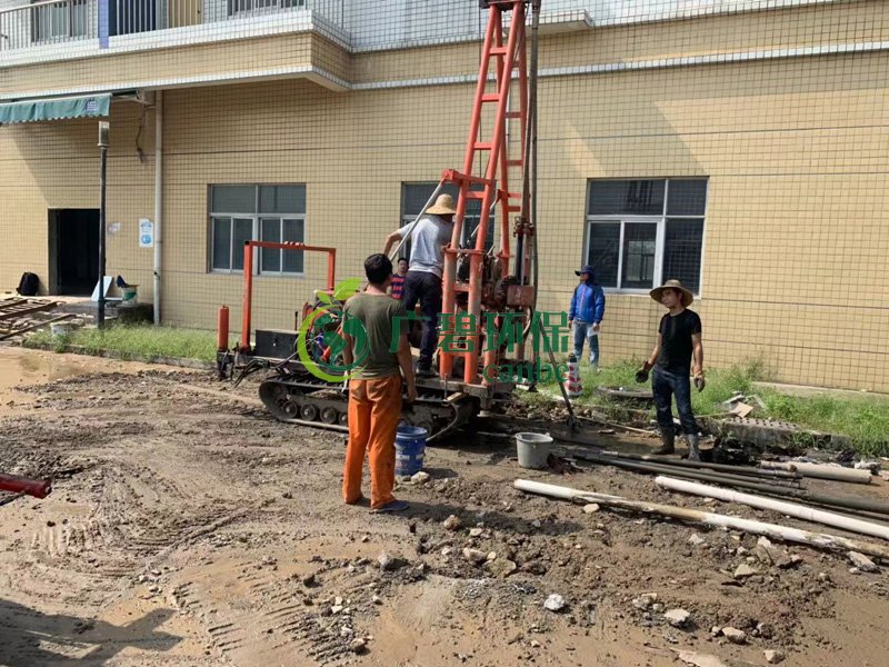 廣碧環保順德容（róng）桂寶供物流城 場地調查項目施工現場（chǎng）(圖（tú）1)